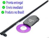 Adaptador Rede Wireless Usb Kasens 6000mw Amplificador