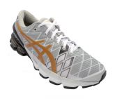 Tênis Asics Gel Kinsei 5 Prata e Dourado