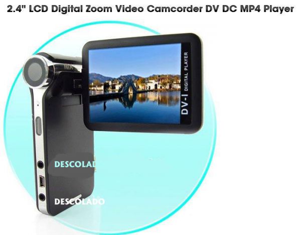 Filmadora Digital Lcd 2,4 Dv Zoom Digital Video Player Mp 4