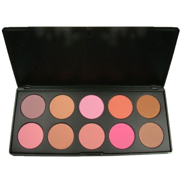 Paleta De Blush 10 Cores