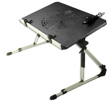 Mesa Metal Notebook Laptop Table Ventoinha Cooler