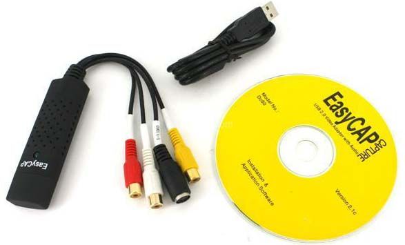 Placa De Captura Video Usb Easycap Audio/video Notebook Pc